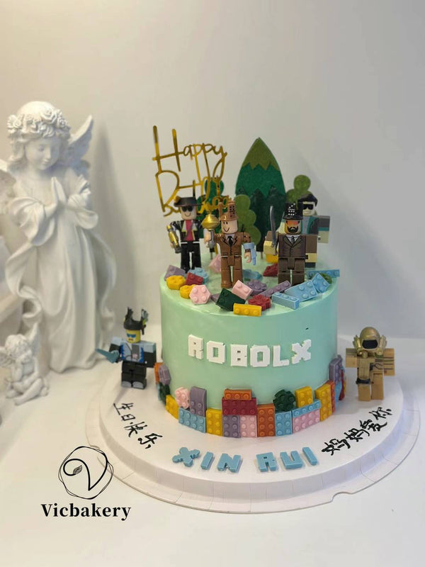 Boy - Minecraft cake