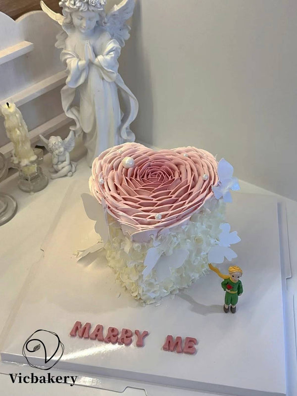 Rosey love cake
