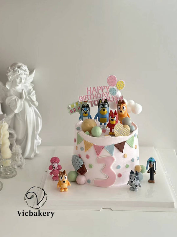 Bluey cake