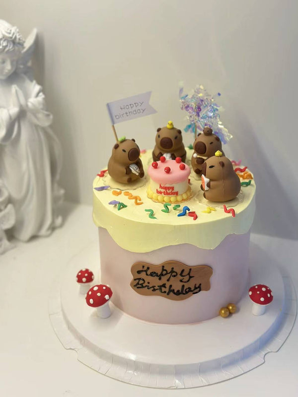 Capybara cake