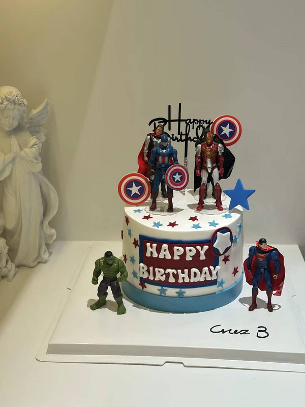 Boy - Captain America cake