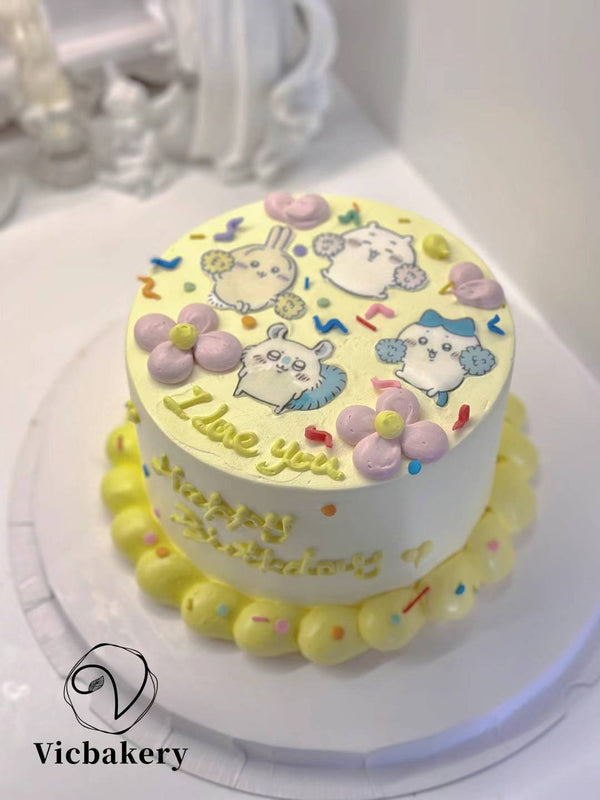 Chiikawa Edible print cake