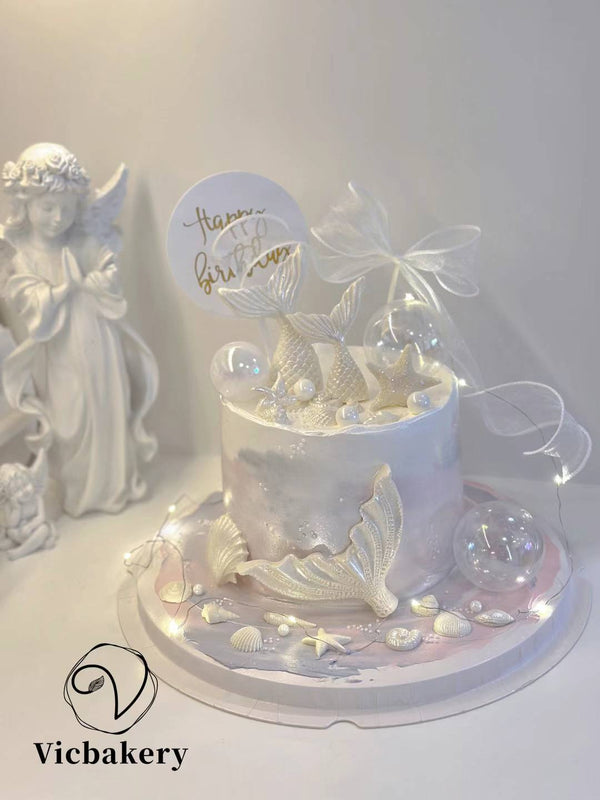 Mermaid tails cake