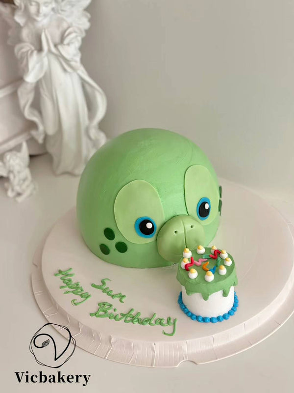 3D - Turtle cake