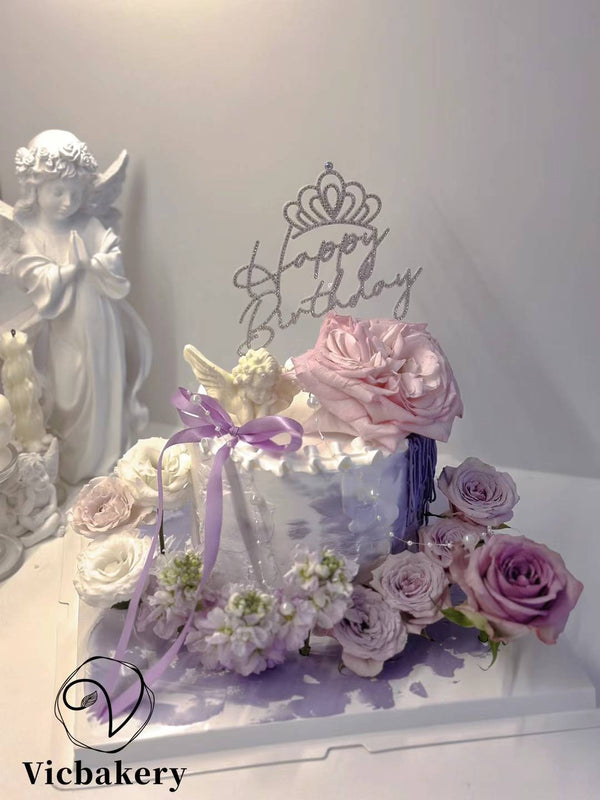 Rosette charm cake