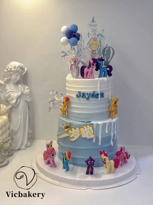Baby 1st Birthday-Ponies