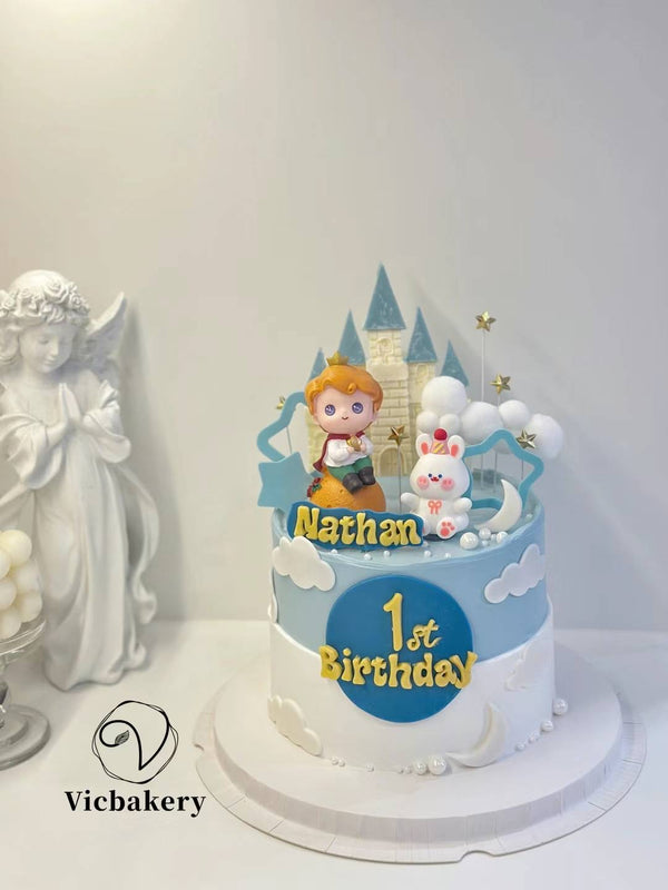 Baby 1st Birthday-Blue Prince