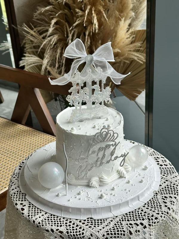 Crystal carousel cake