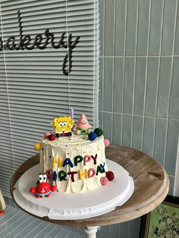 Kids' Cake Theme Cake-SpongeBob
