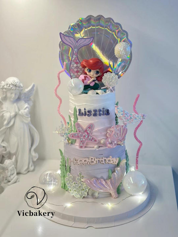 Girls' Theme Cake-Mermaid 3