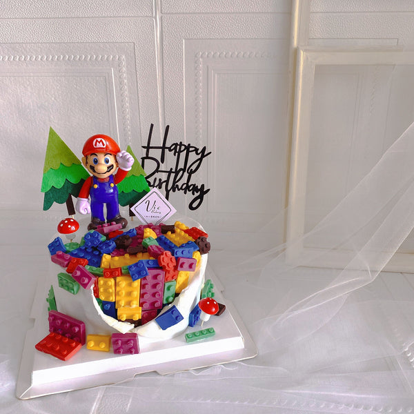 Super Mario cake
