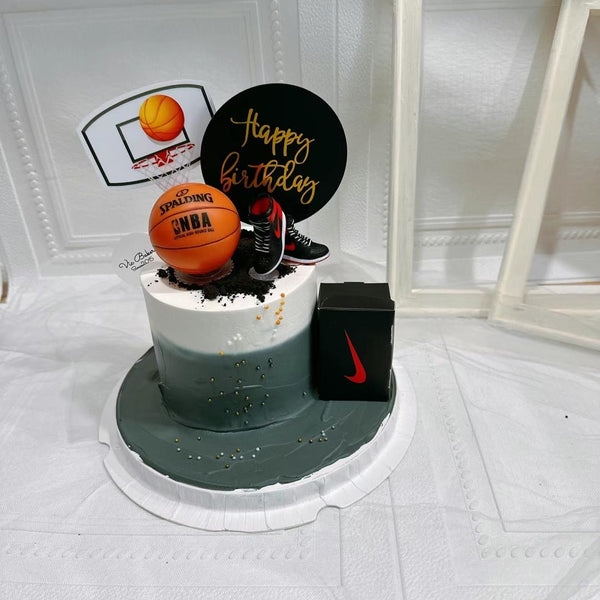 Men's Cake-basketball theme