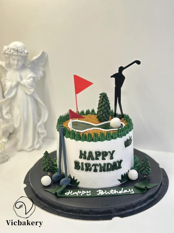 Men's Cake-Golf theme