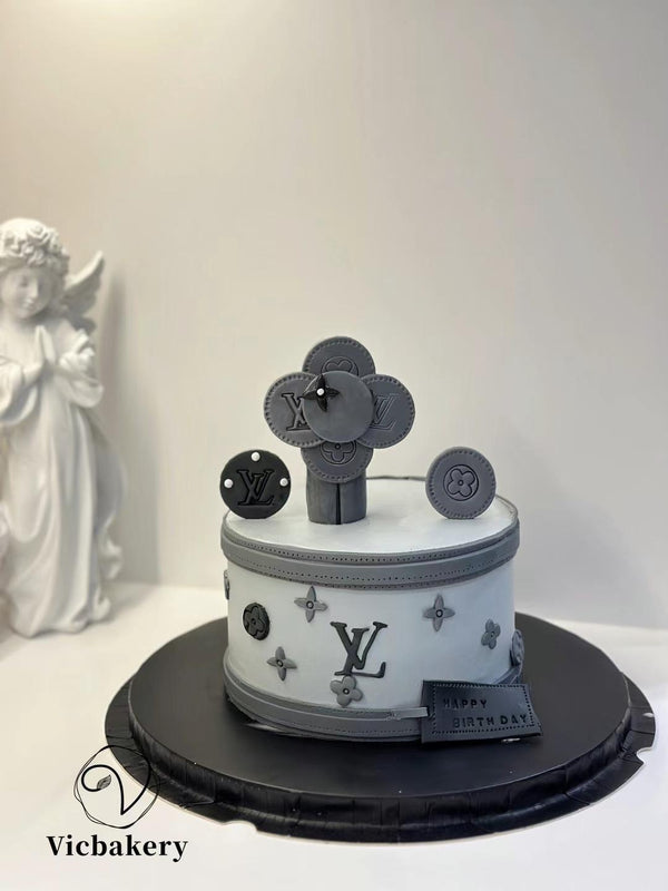 Men's Cake-Grey LV Theme