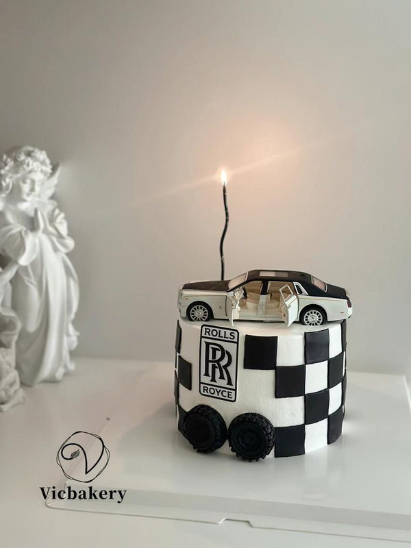 Men's Cake-with Rolls-Royce