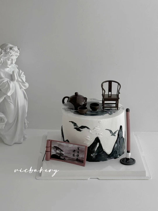 Men's Cake-Tea theme
