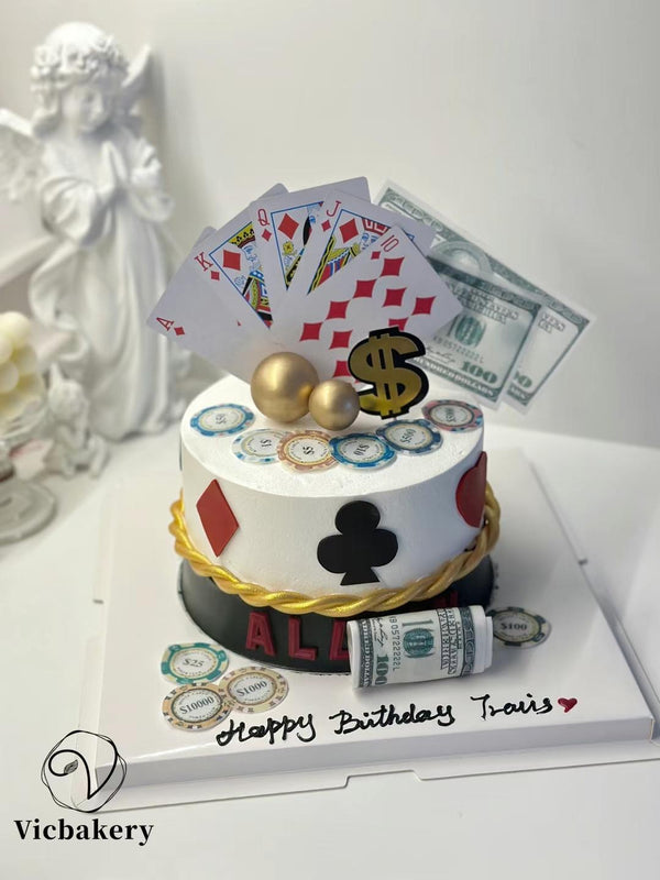 Men's Cake-in Poker theme