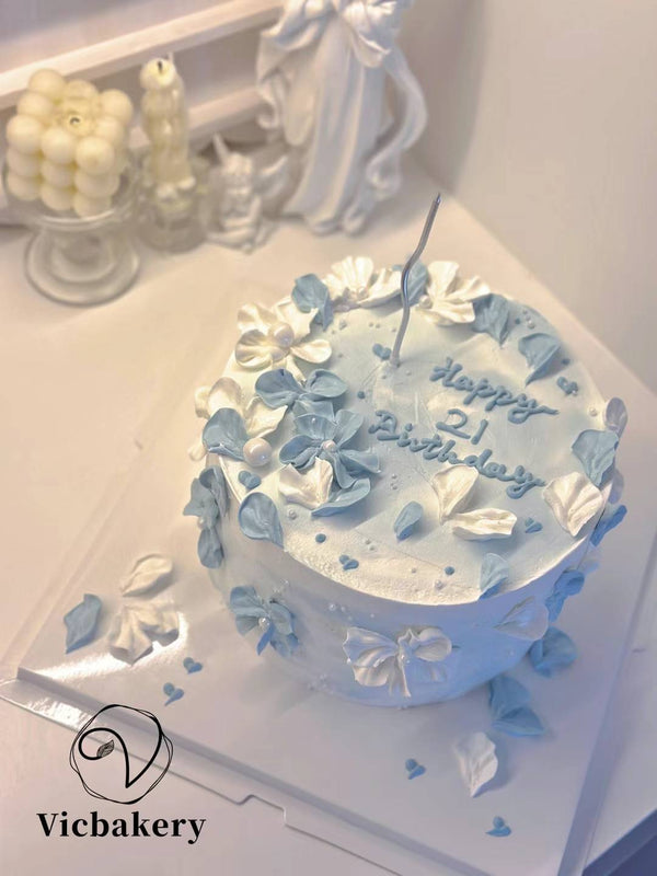 Sky's veil cake