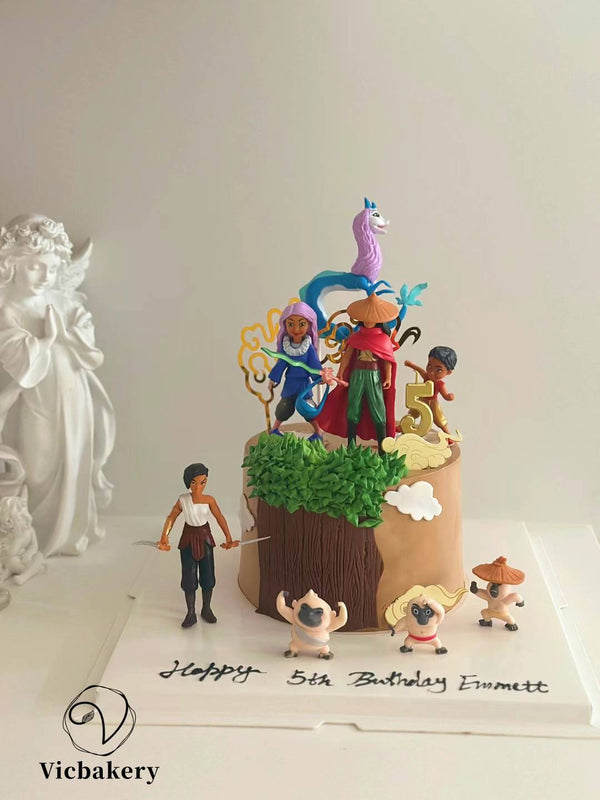 Raya and the last dragon  cake