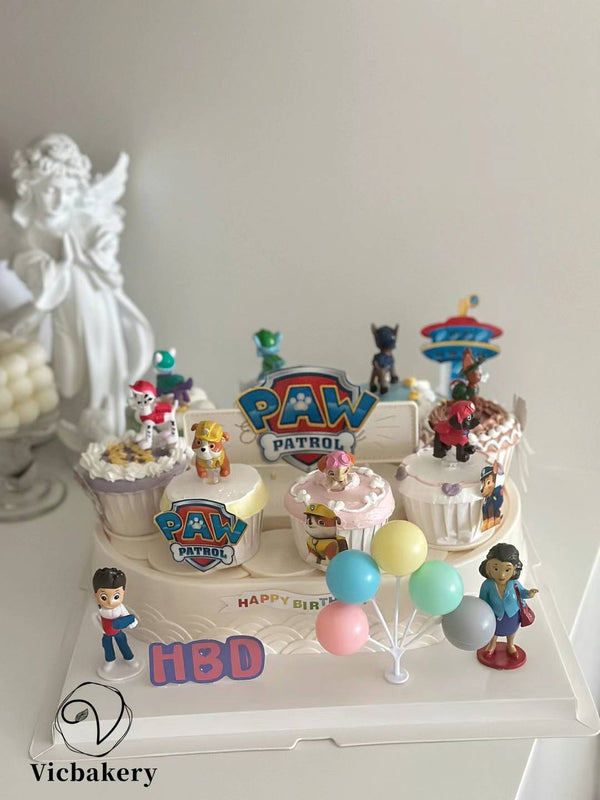 Paw patrol cupcakes