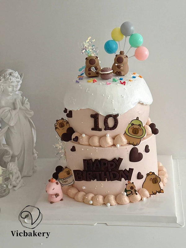 Capybara cake