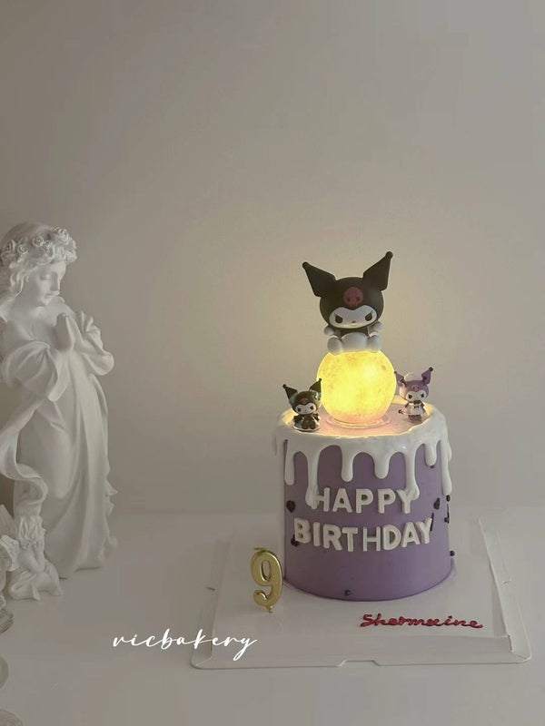 Kuromi light cake